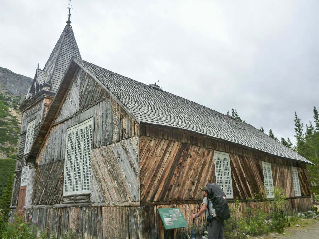 St Andrews Church on the Chilkoot Trail