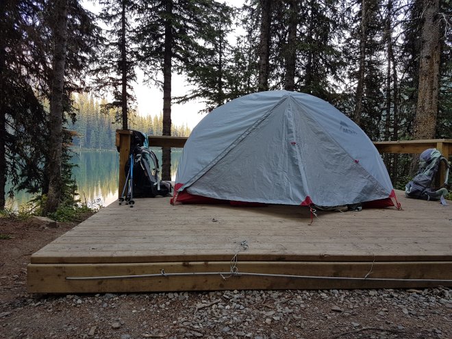 Lillian Lake Backcountry Campground Kananaskis Country Alberta Canada