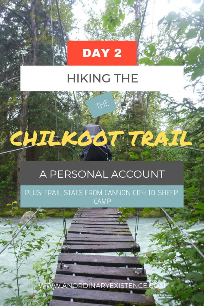 Hiking the Chilkoot Trail from Canyon City Campground to Sheep Camp