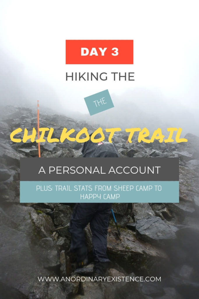 Hiking from Sheep Camp to Happy Camp over the Chilkoot Pass on our Chilkoot Trail Hike