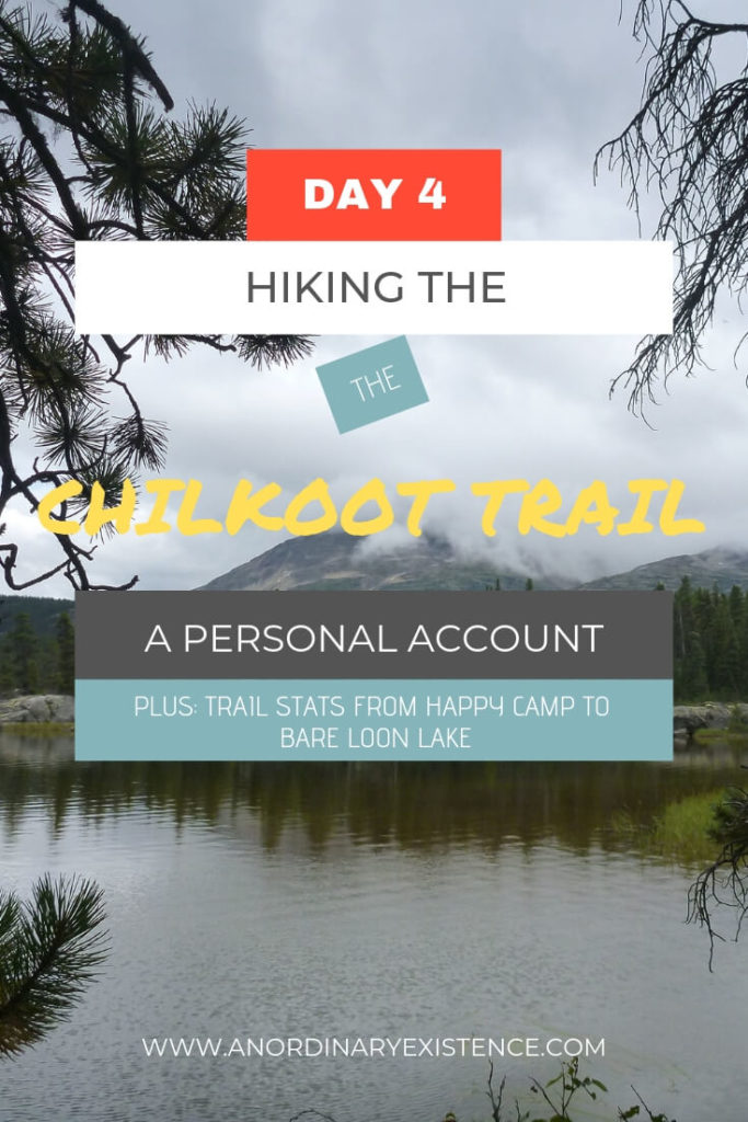 Hiking from Happy Camp to Bare Loon Lake Campground on the Chilkoot Trail