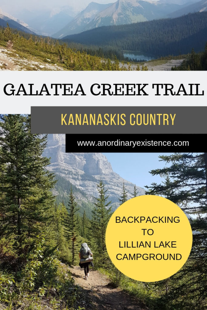 Hiking the Galatea Creek Trail to Lillian Lake Backcountry Campground in Kananaskis Country Alberta Canada