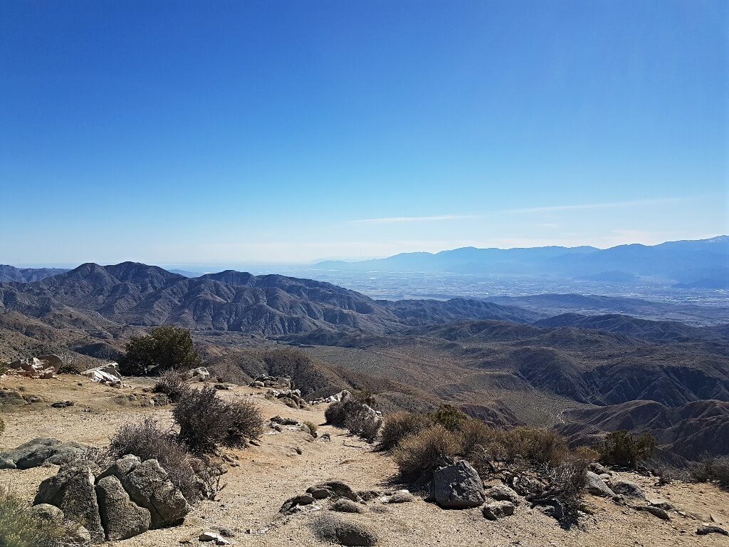 Keys View lookout Joshua Tree National Park