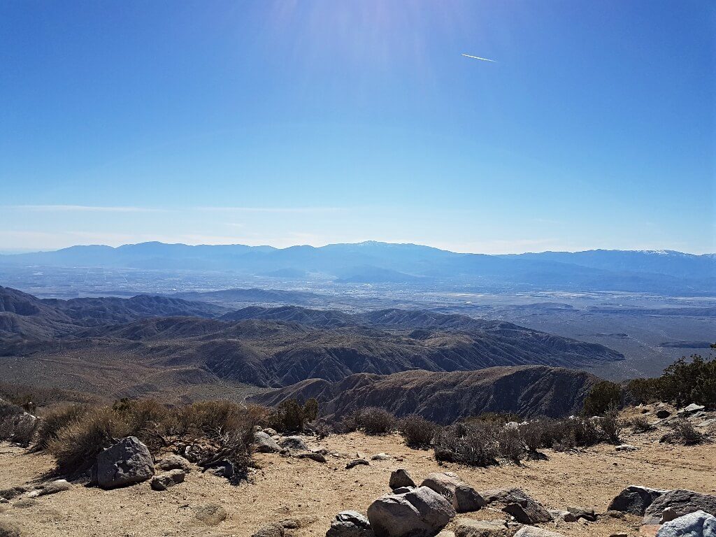 Keys View lookout in Joshua Tree National Park