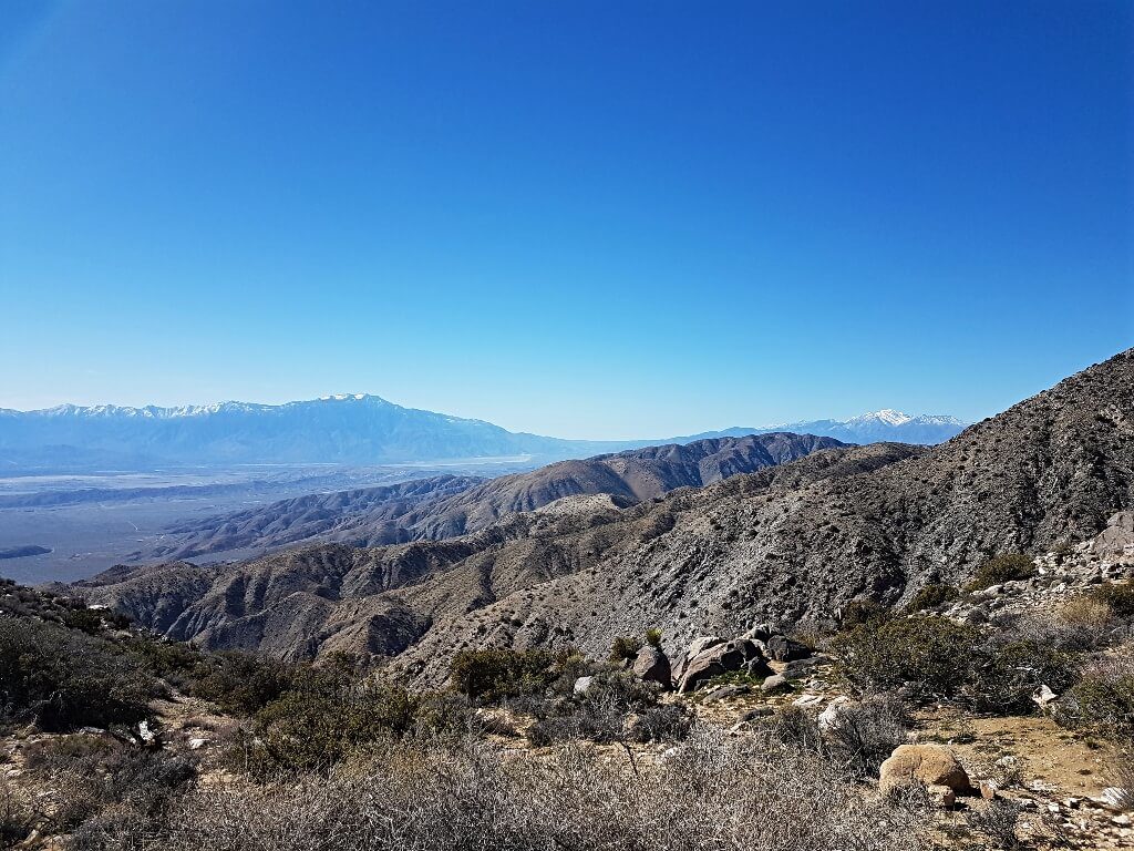 Keys View Lookout in Joshua Tree National Park