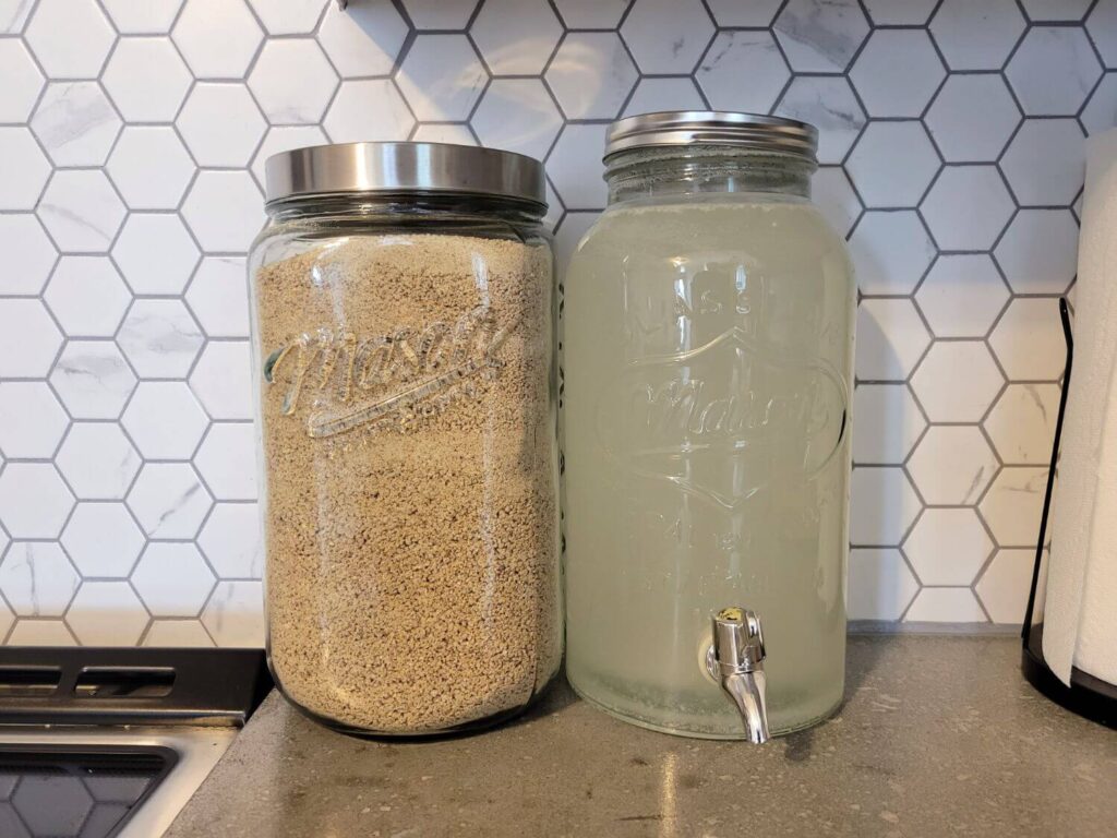 Quail feed and magic water for quail chicks